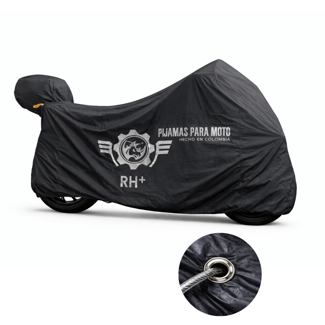 Pijama impermeable para moto CON maletero - con argolla antirobo