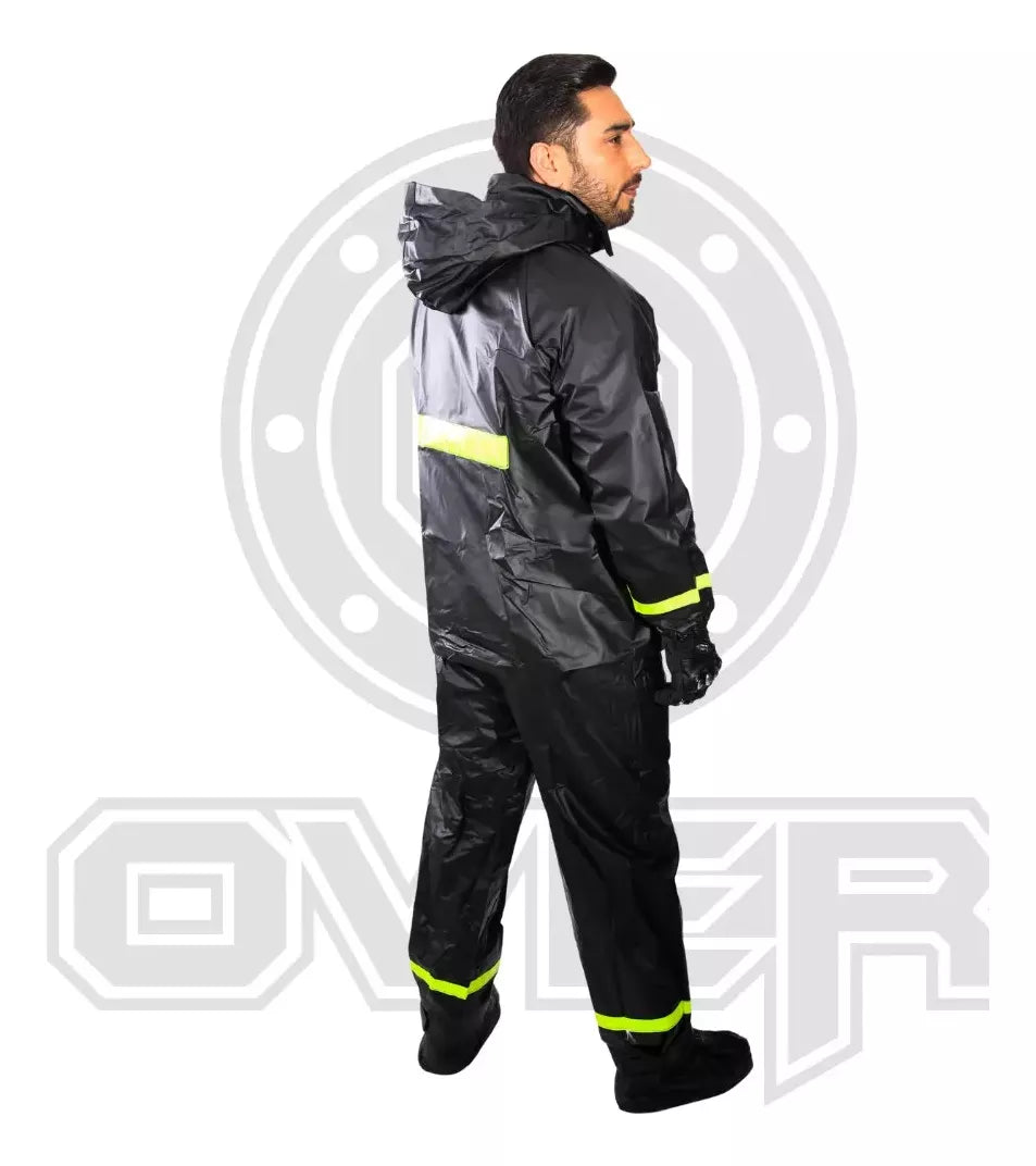 Conjunto Impermeable De Pvc Calibre 16 Incluye Zapatones