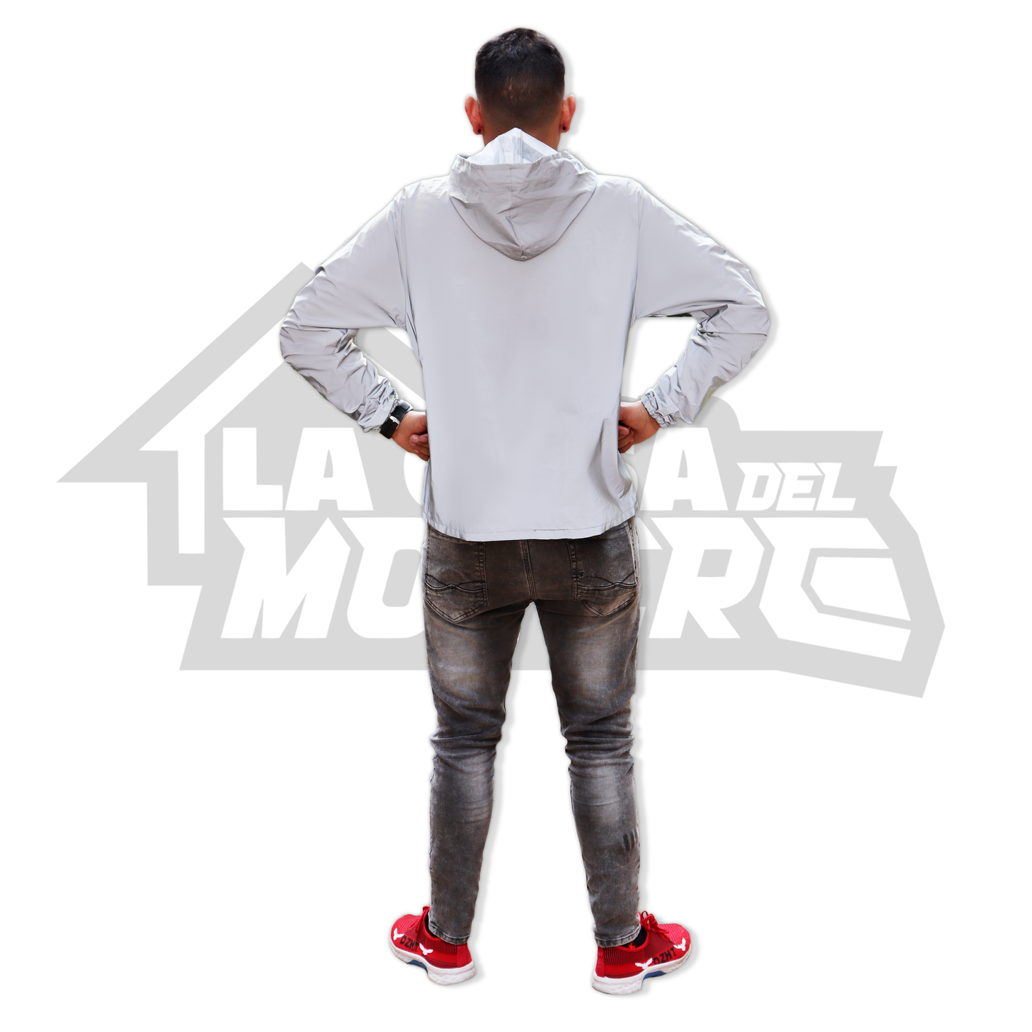 Chaqueta Cortavientos – Ultraliviana 100% Reflectiva