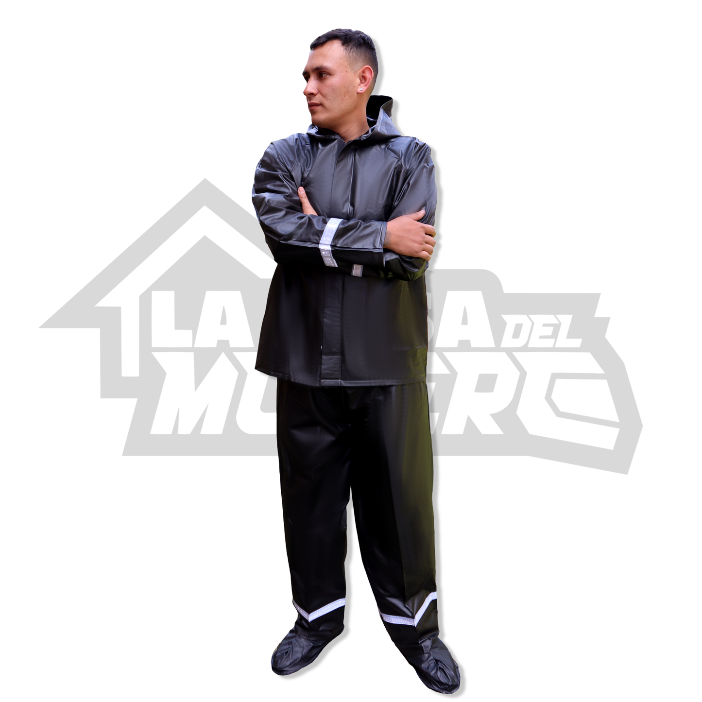 Impermeable Siliconado 3 Piezas Reflectivo – Liviano y 100% Impermeable