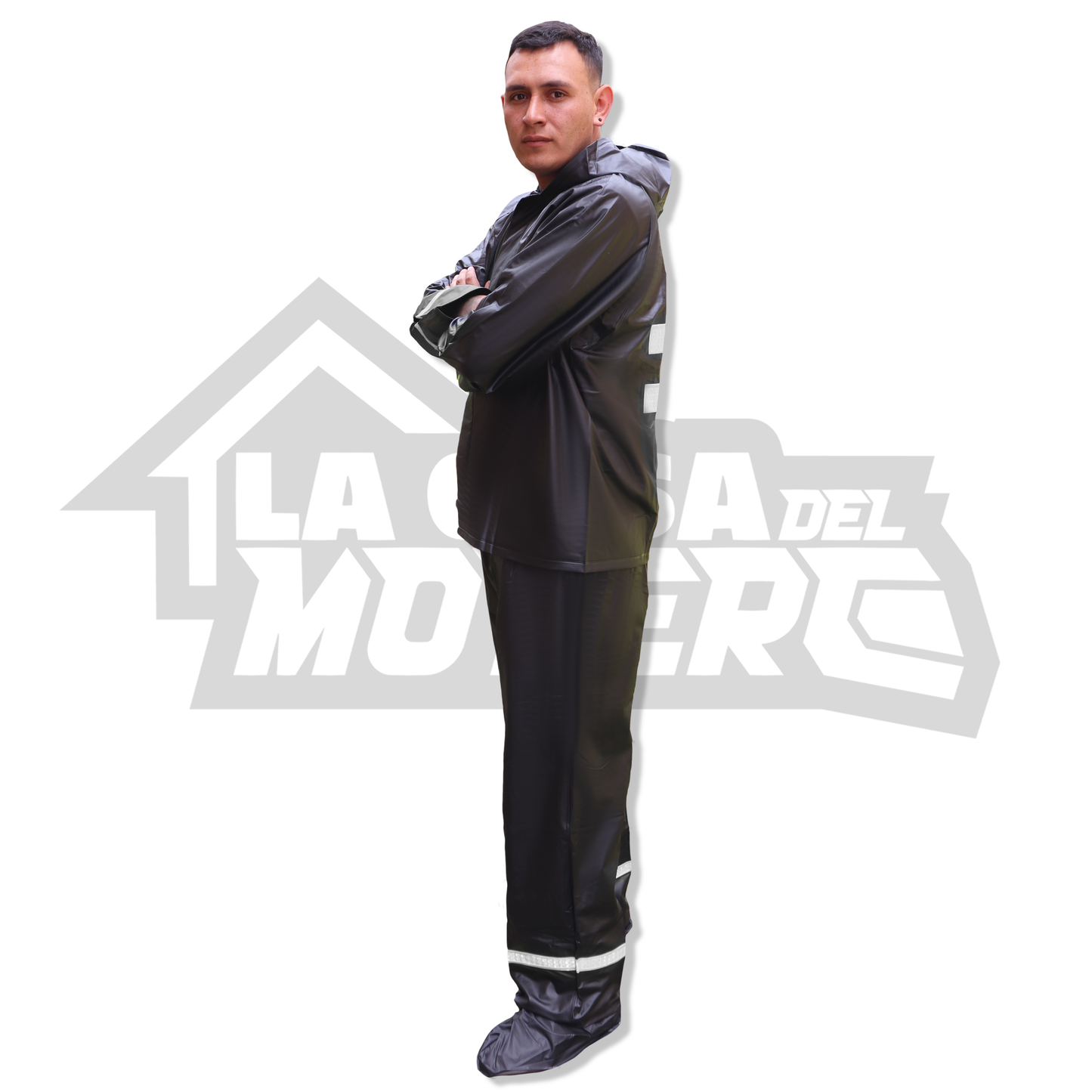 Impermeable Siliconado 3 Piezas Reflectivo – Liviano y 100% Impermeable