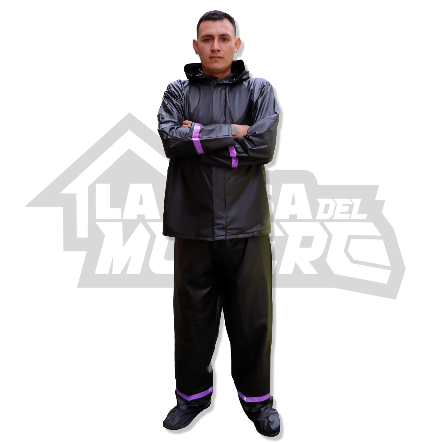 Impermeable Siliconado 3 Piezas Reflectivo – Liviano y 100% Impermeable