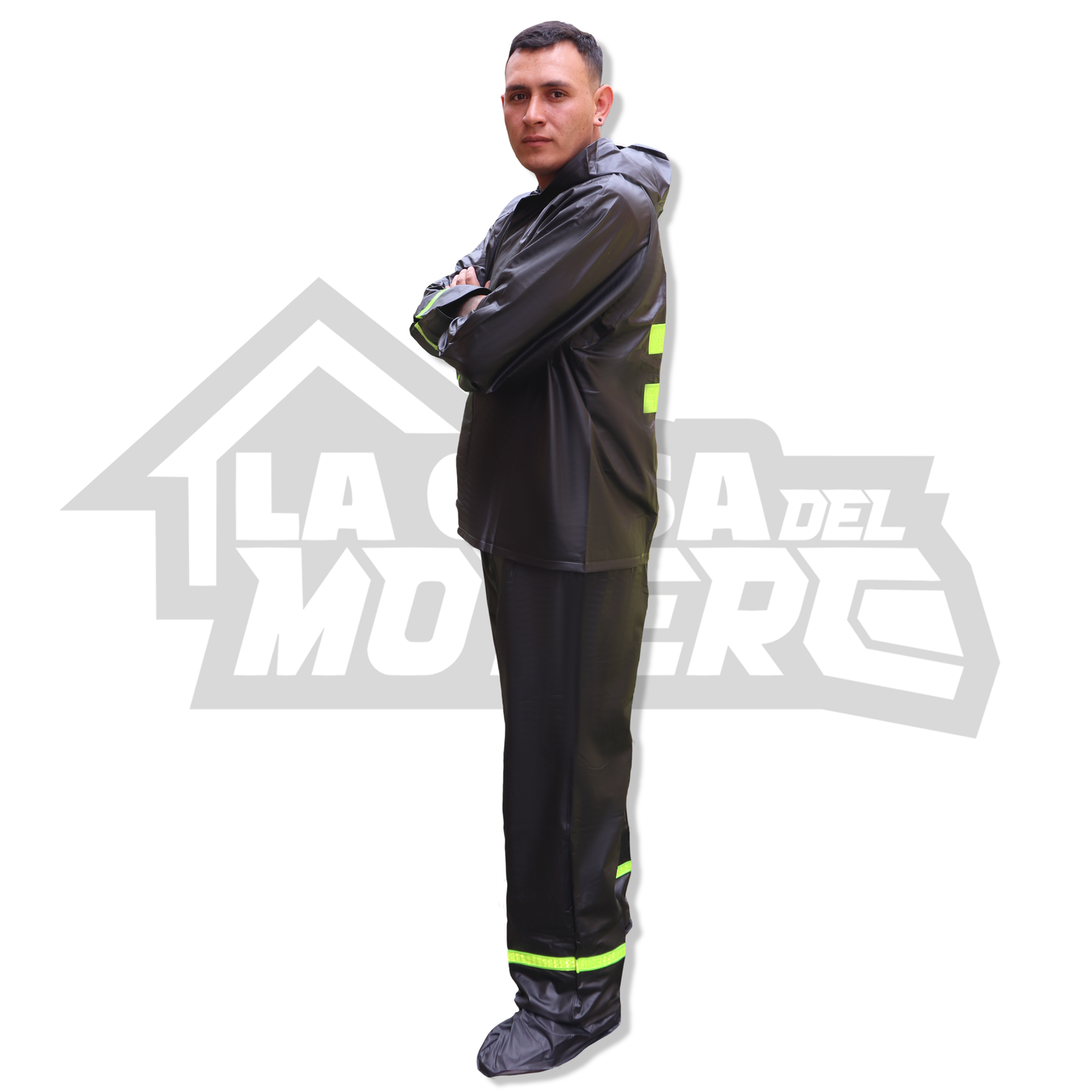 Impermeable Siliconado 3 Piezas Reflectivo – Liviano y 100% Impermeable
