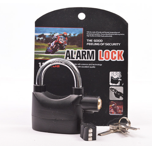 Candado Con Alarma Para Moto