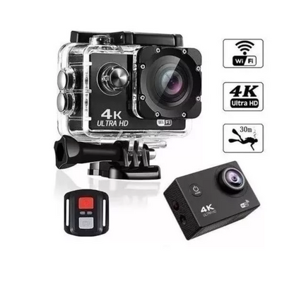Camara 4k Deportiva Wifi con control
