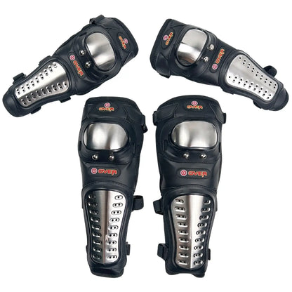 Kit Rodilleras + Coderas Metálicas Over