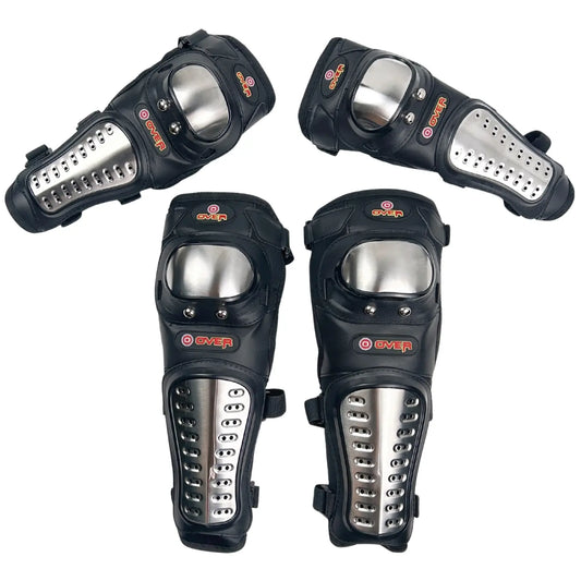 Kit Rodilleras + Coderas Metálicas Over