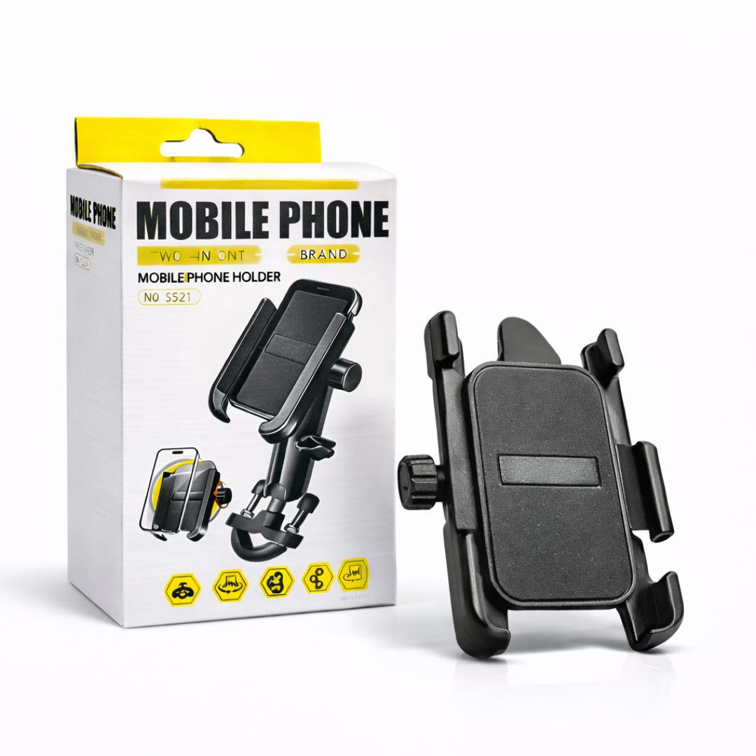Soporte para Celular  S521 de  Ajuste Seguro para Moto