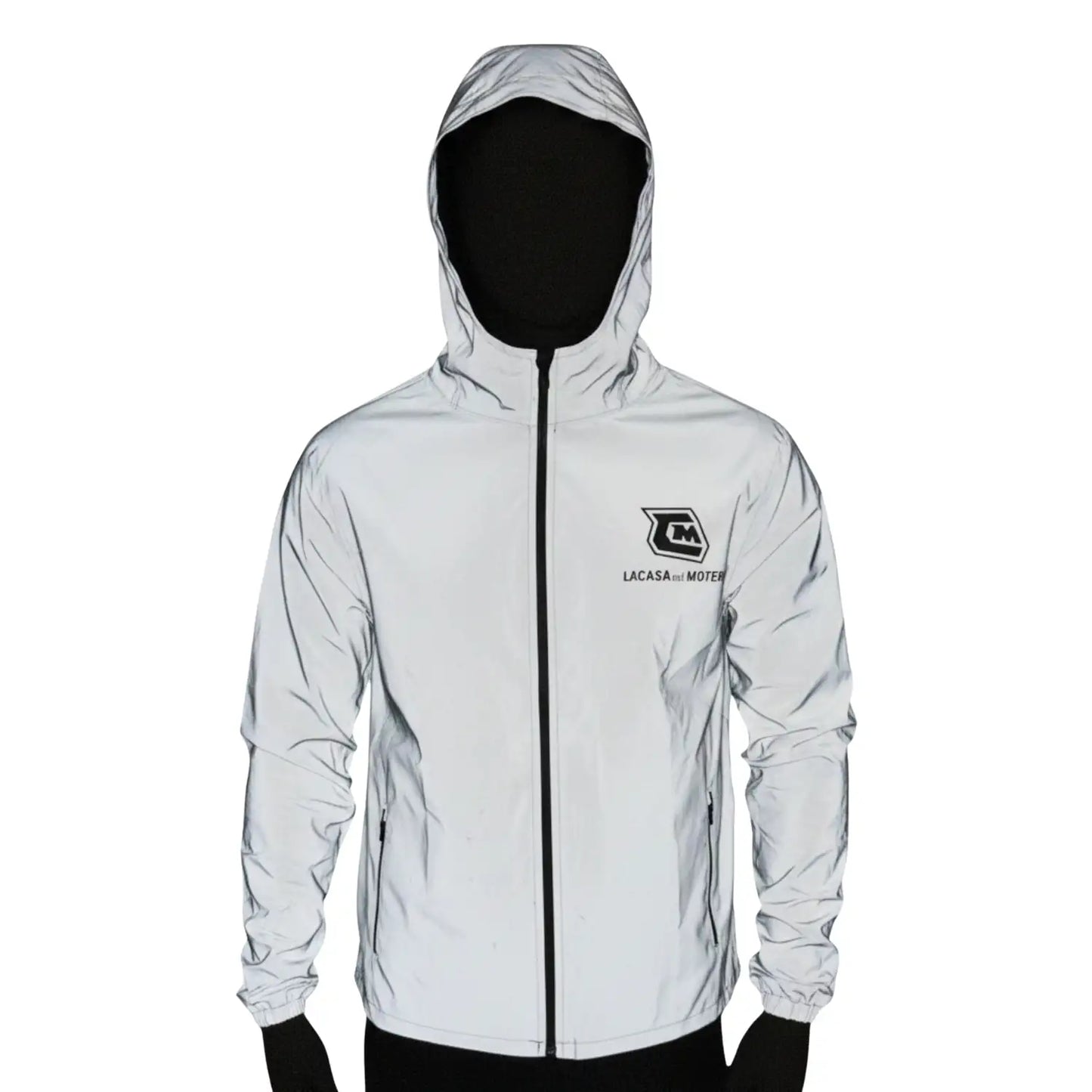 Chaqueta Cortavientos – Ultraliviana 100% Reflectiva