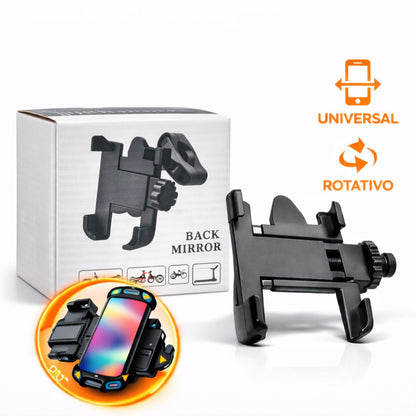 Porta Celular Metálico de Alta Seguridad – Soporte Antirrobo para Moto