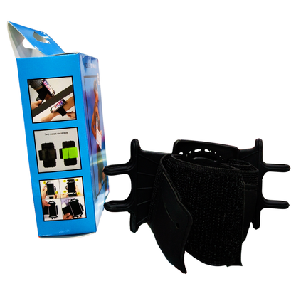 Holder Porta Celular de Brazo 360° – Ajuste Seguro para Moto