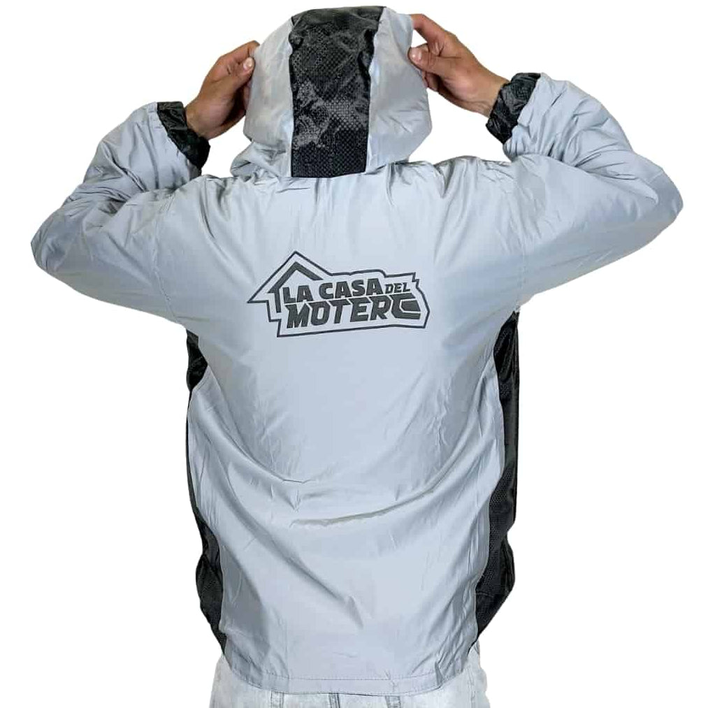 Chaqueta Doble Faz Reflectiva / Tipo Colmena – Exclusiva de La Casa del Motero