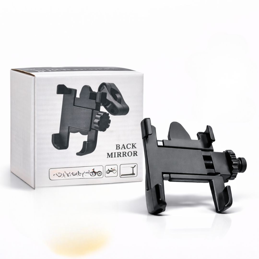 Porta Celular Metálico de Alta Seguridad – Soporte Antirrobo para Moto