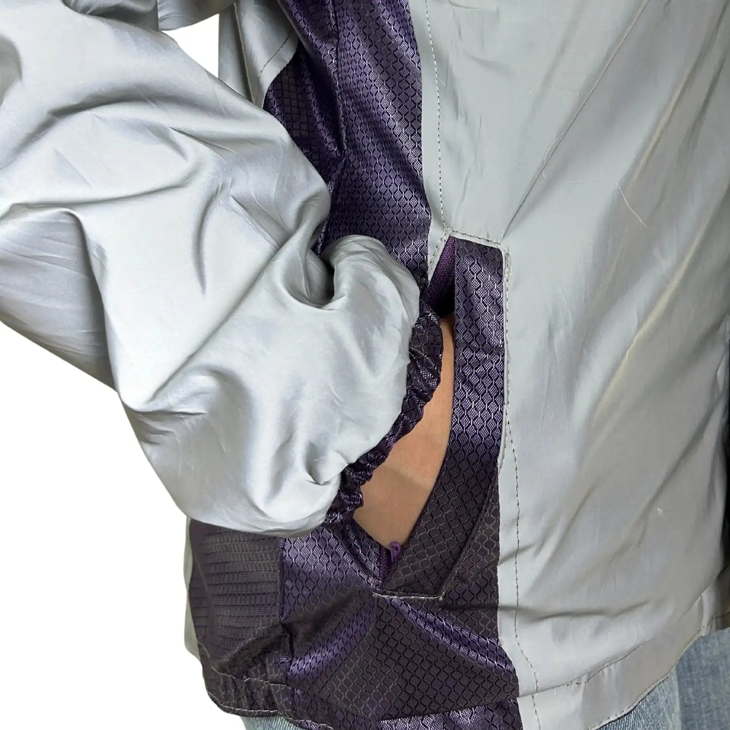 Chaqueta Doble Faz Reflectiva Tipo Colmena