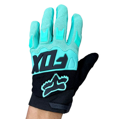 Guantes Fox Antideslizantes Azules Aguamarina
