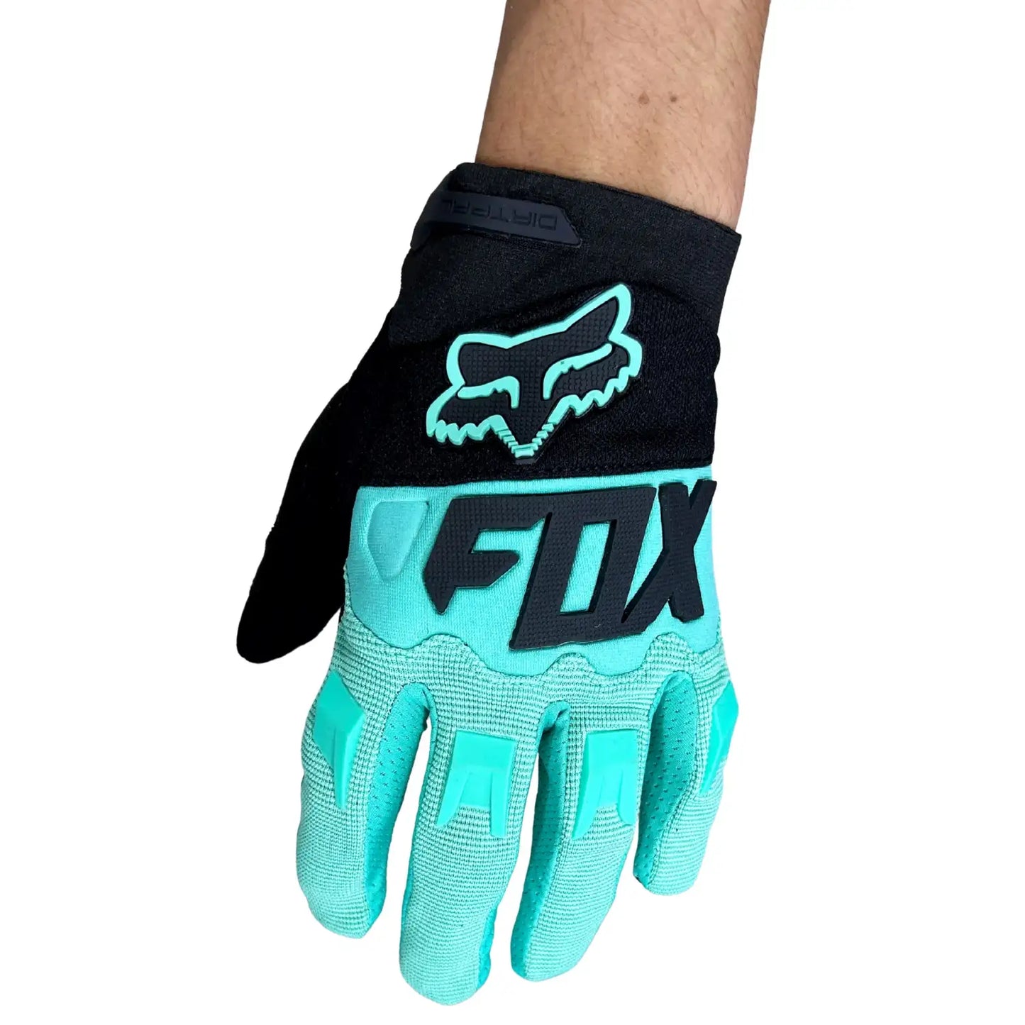 Guantes Fox Antideslizantes Azules Aguamarina