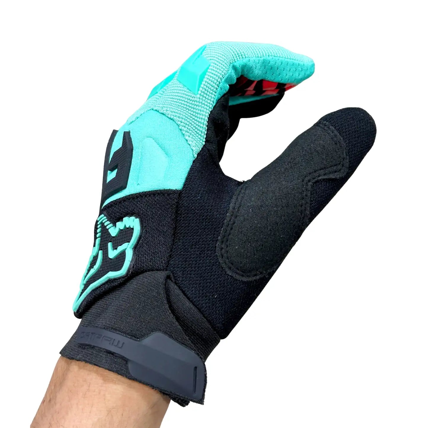 Guantes Fox Antideslizantes Azules Aguamarina