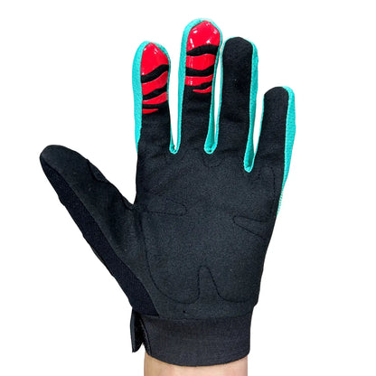 Guantes Fox Antideslizantes Azules Aguamarina