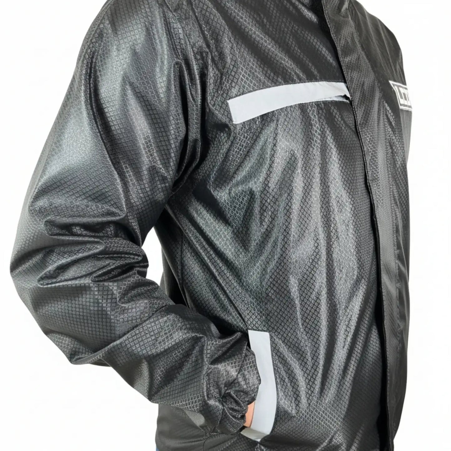 Chaqueta Doble Faz Reflectiva Tipo Colmena