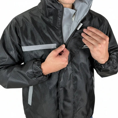 Chaqueta Doble Faz Reflectiva Tipo Colmena