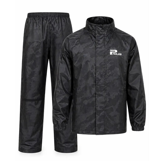 Impermeable Prius Camuflado Chaqueta + Pantalón + Bolso