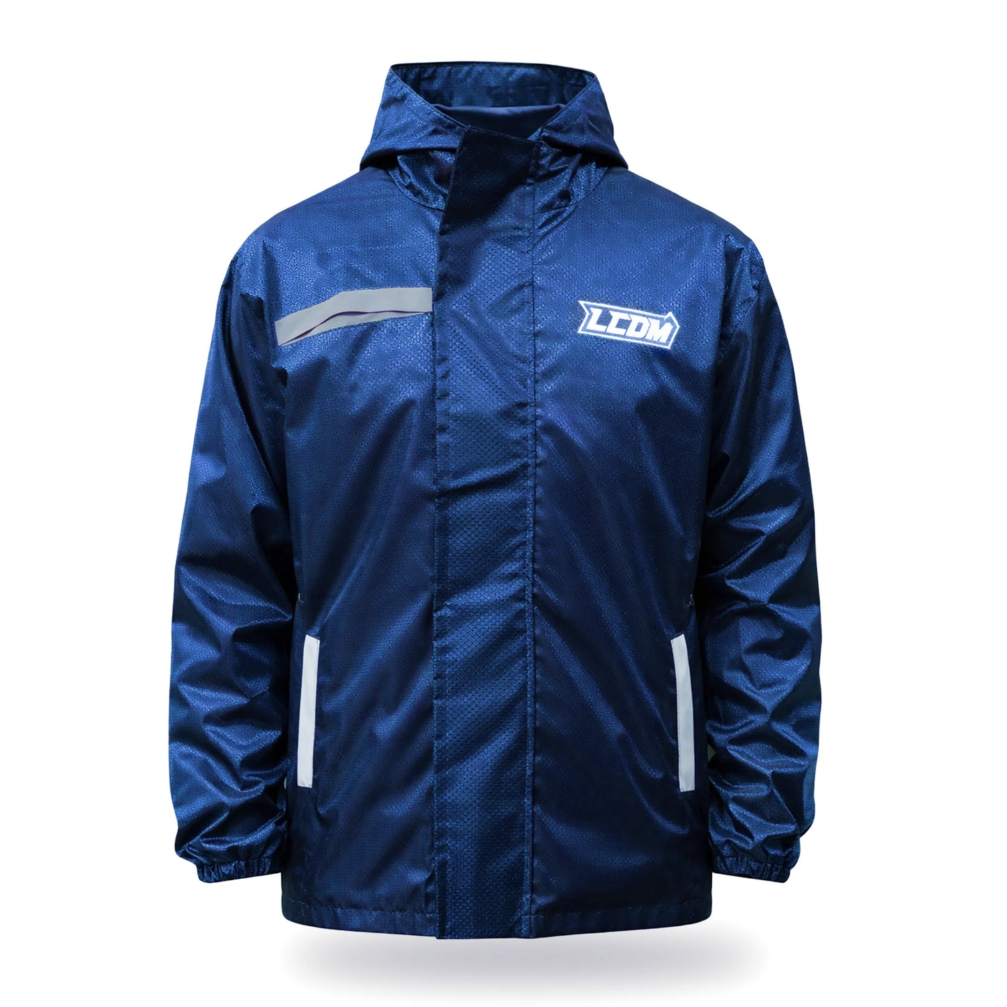 Chaqueta Doble Faz Reflectiva - Impermeable LCDM Tipo Colmena