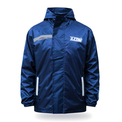 Chaqueta Doble Faz Reflectiva - Impermeable LCDM Tipo Colmena
