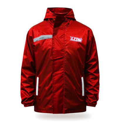 Chaqueta Doble Faz Reflectiva - Impermeable LCDM Tipo Colmena
