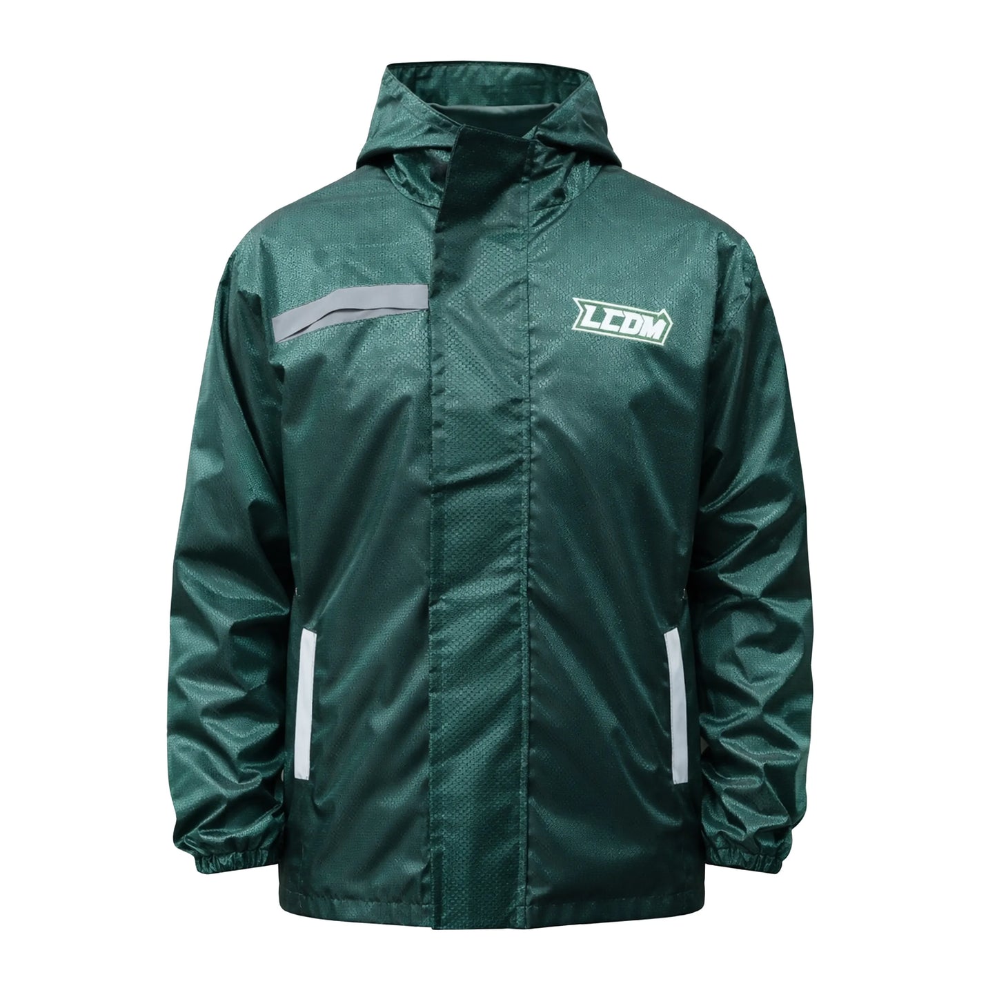 Chaqueta Doble Faz Reflectiva - Impermeable LCDM Tipo Colmena