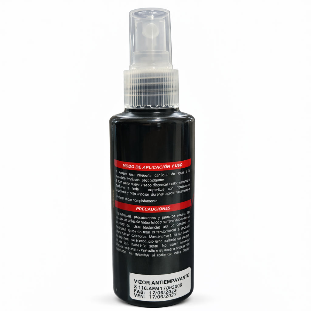 Antiempañante para Casco  | Spray Vision  120ml