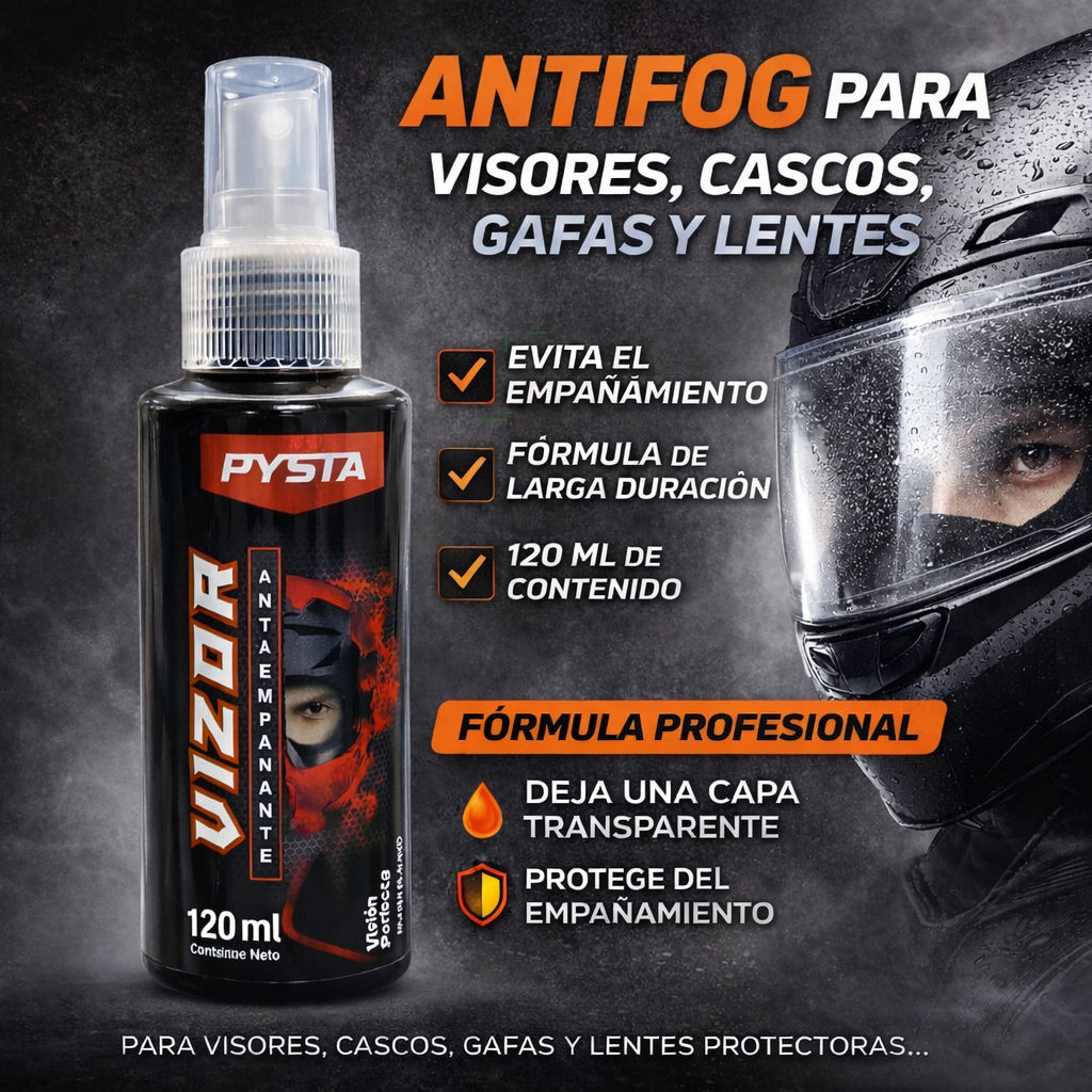 Antiempañante para Casco  | Spray Vision  120ml