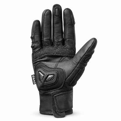 Guantes Cuero - Fibra de Carbono OVER MT-22