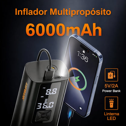 Compresor de Aire Portátil Recargable
