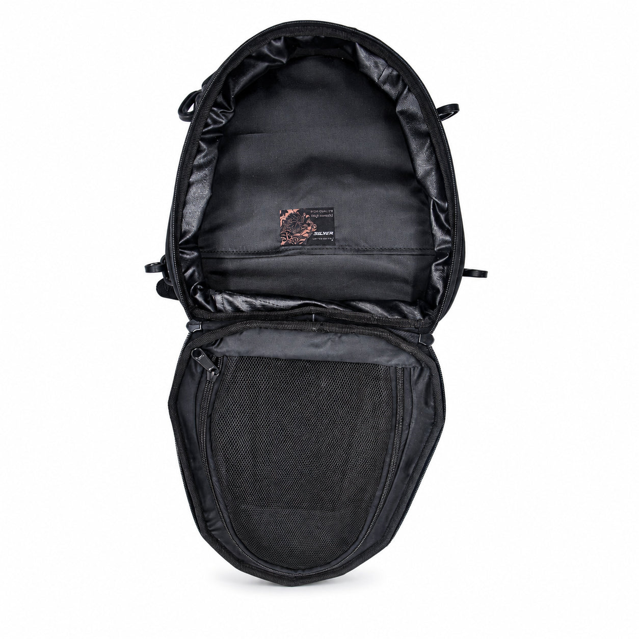 Tank Bag Impermeable para Moto | Porta Celular -  Expandible y Semi Rígido
