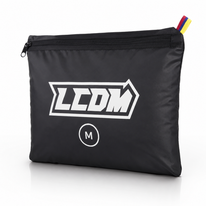 Impermeable LCDM Tipo Sudadera (Chaqueta + Pantalón + Bolso)