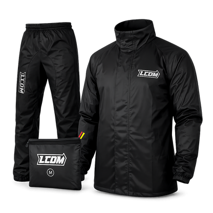 Impermeable LCDM Tipo Sudadera (Chaqueta + Pantalón + Bolso)