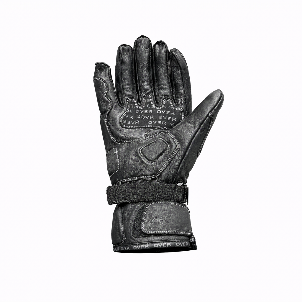 Guantes de Protección 100% Cuero Over Octane – Caña Larga