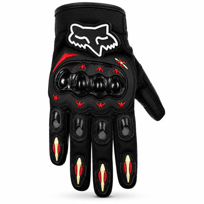 Guantes Fox Pro para Moto | Protección en Nudillos y Palma Antideslizante