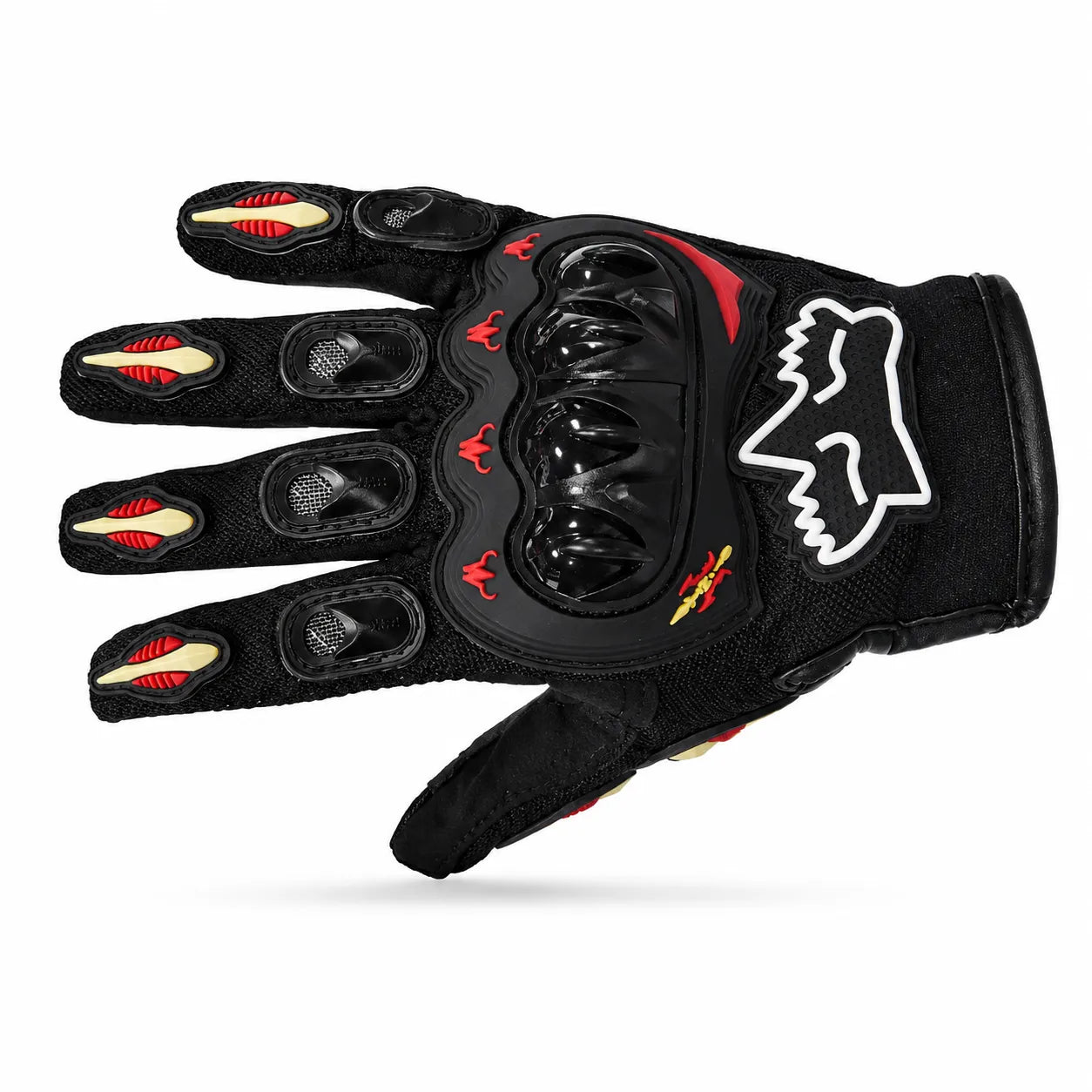 Guantes Fox Pro para Moto | Protección en Nudillos y Palma Antideslizante
