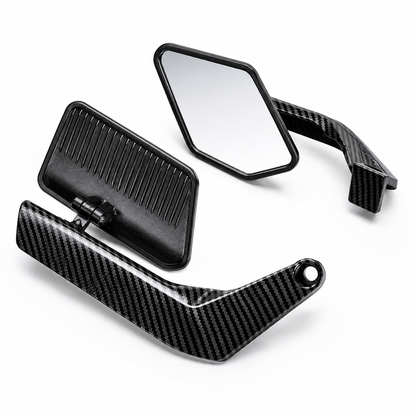 Espejos Alerón para Moto Steealth Max Fibra de Carbono | Universales