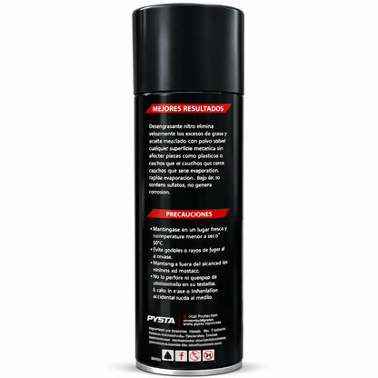 Desengrasante de Cadena Moto Nitro 450ml | Limpieza de Cadenas y Partes
