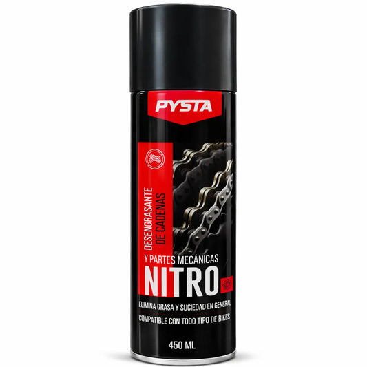 Desengrasante de Cadena Moto Nitro 450ml | Limpieza de Cadenas y Partes