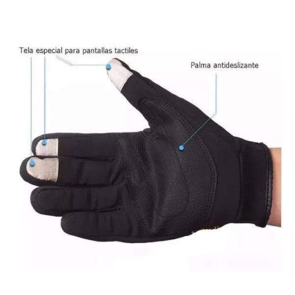 Guantes De Protección City Negros