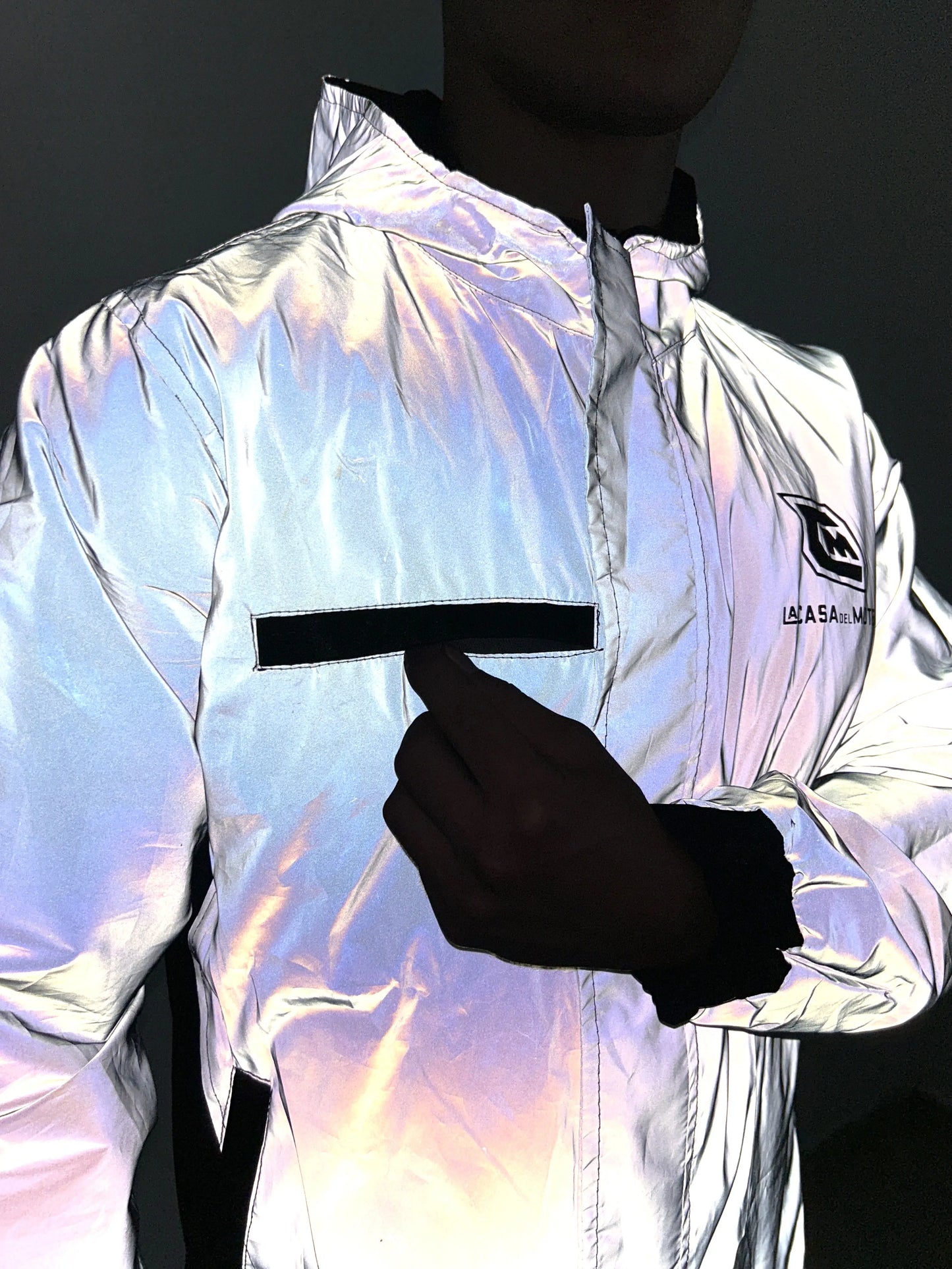 Chaqueta Doble Faz Reflectiva Tipo Colmena