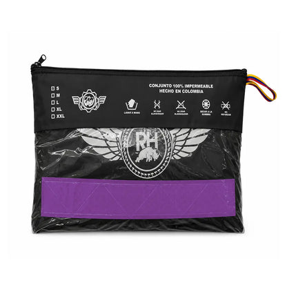 Impermeable Siliconado 3 Piezas Reflectivo – Liviano y 100% Impermeable