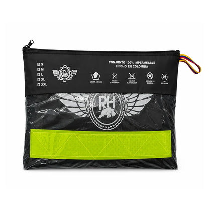 Impermeable Siliconado 3 Piezas Reflectivo – Liviano y 100% Impermeable