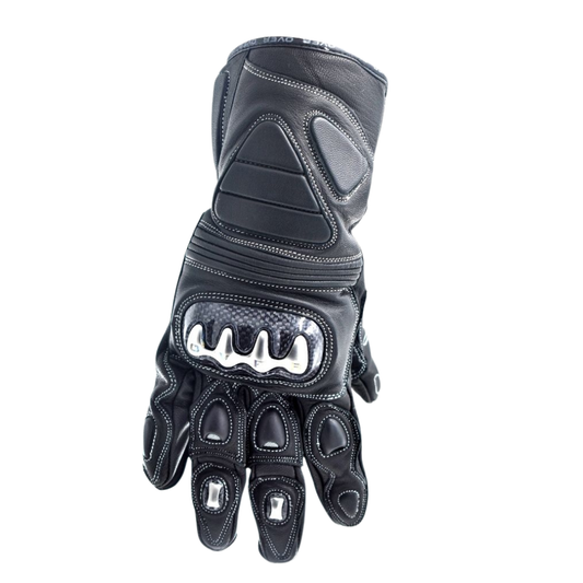 Guantes de Protección 100% Cuero Over Octane – Caña Larga