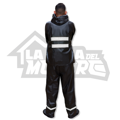 Impermeable Siliconado 3 Piezas Reflectivo – Liviano y 100% Impermeable