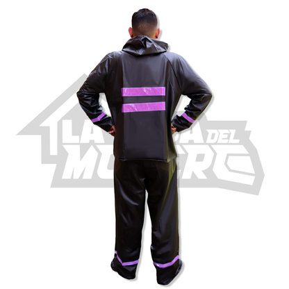 Impermeable Siliconado 3 Piezas Reflectivo – Liviano y 100% Impermeable
