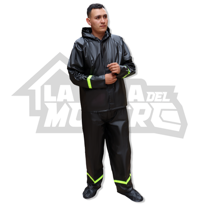 Impermeable Siliconado 3 Piezas Reflectivo – Liviano y 100% Impermeable